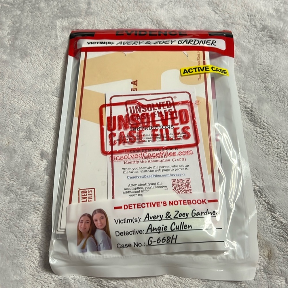 Unsolved case file game